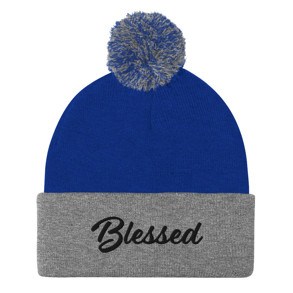 Blessed Pom-Pom Beanie