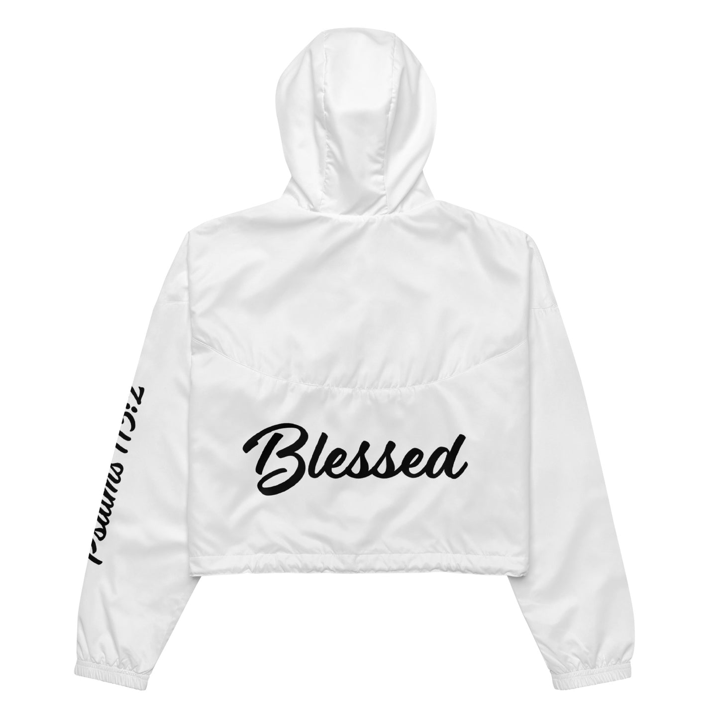 Women’s Blessed cropped windbreaker