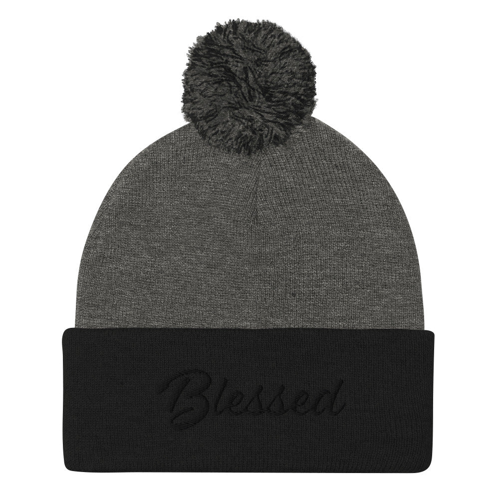 Blessed Pom-Pom Beanie