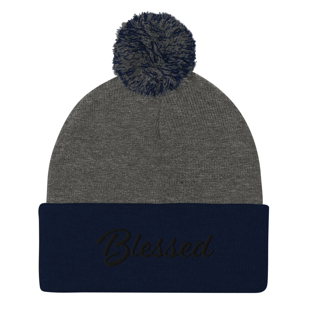 Blessed Pom-Pom Beanie
